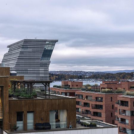 Spacious Modern 3Br Apartment At Central Oslo Barcode Luaran gambar
