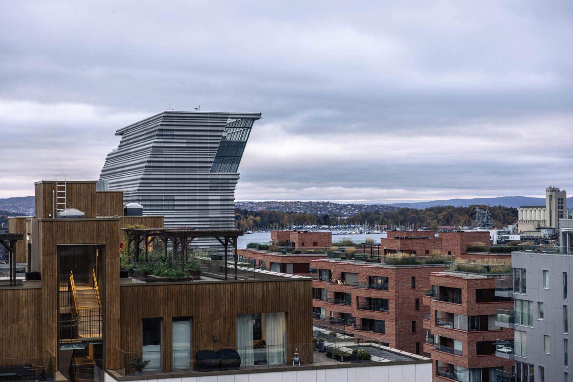 Spacious Modern 3Br Apartment At Central Oslo Barcode Luaran gambar