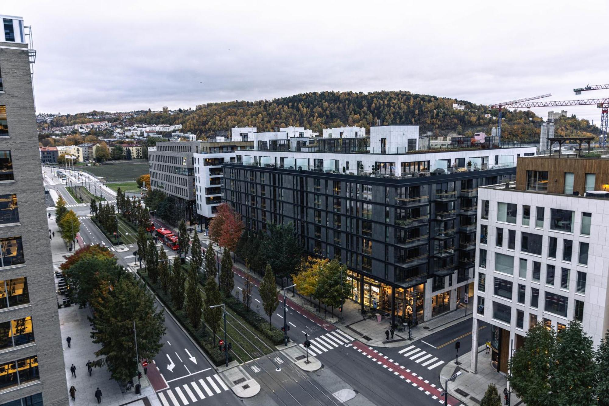Spacious Modern 3Br Apartment At Central Oslo Barcode Luaran gambar