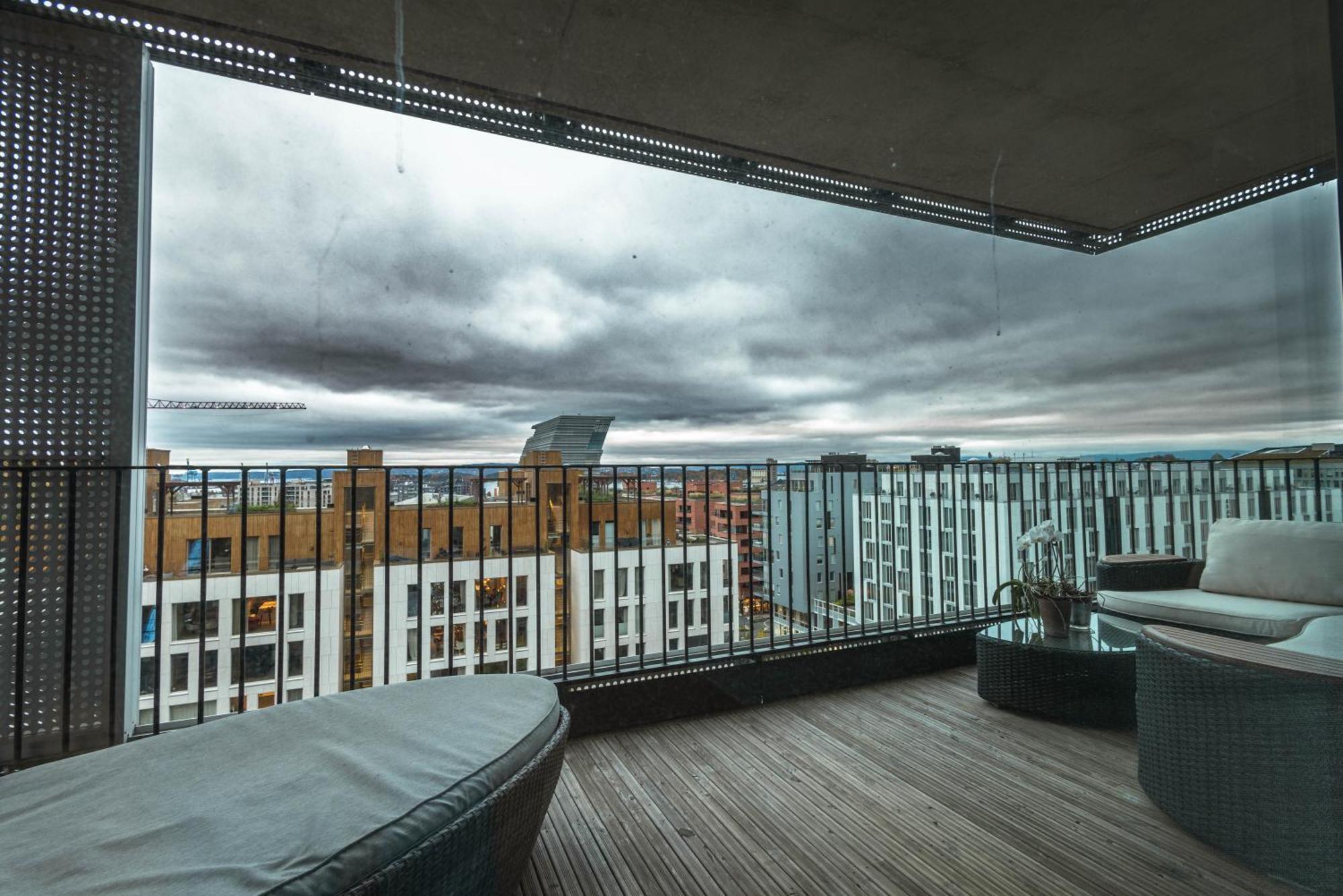 Spacious Modern 3Br Apartment At Central Oslo Barcode Luaran gambar