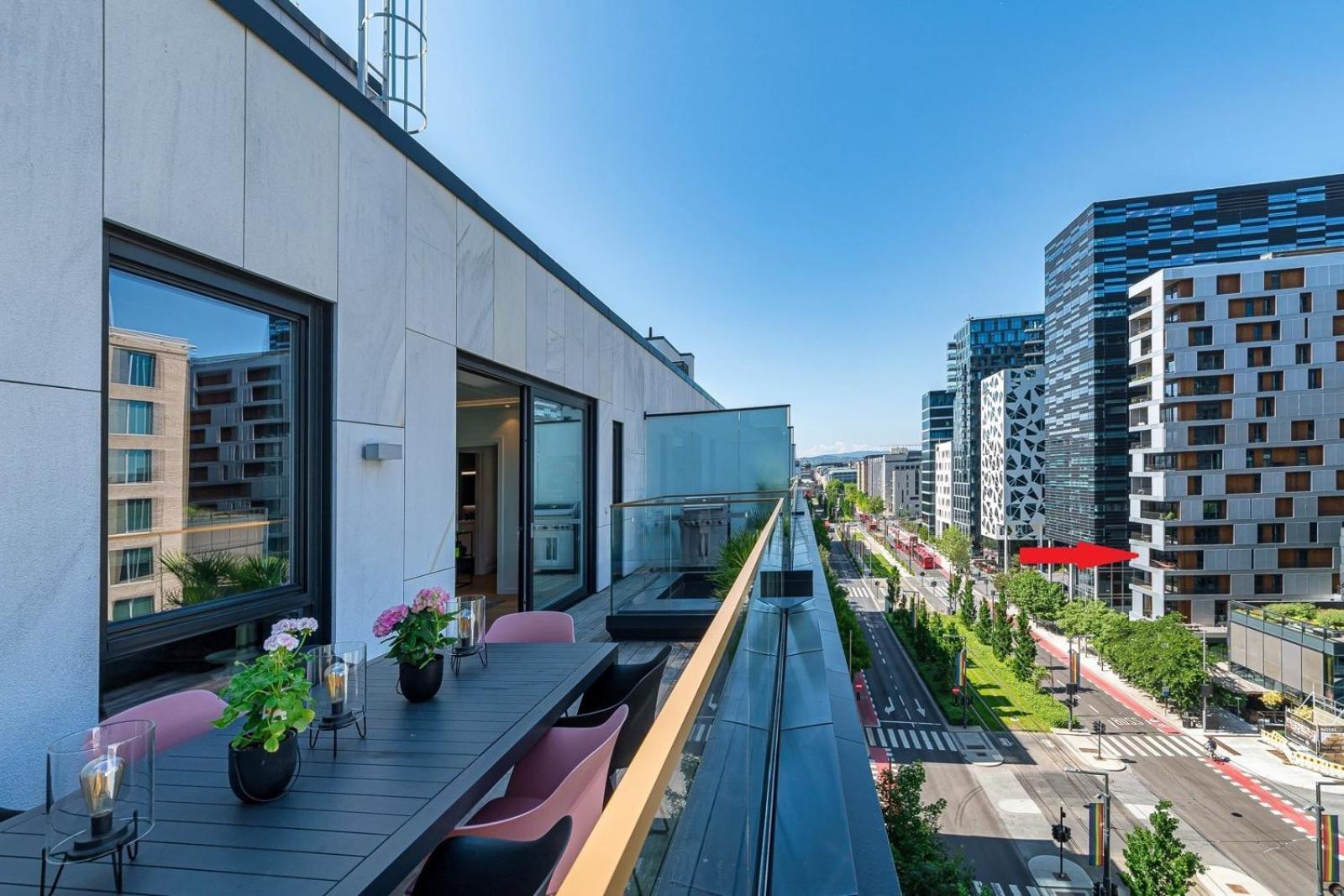 Spacious Modern 3Br Apartment At Central Oslo Barcode Luaran gambar